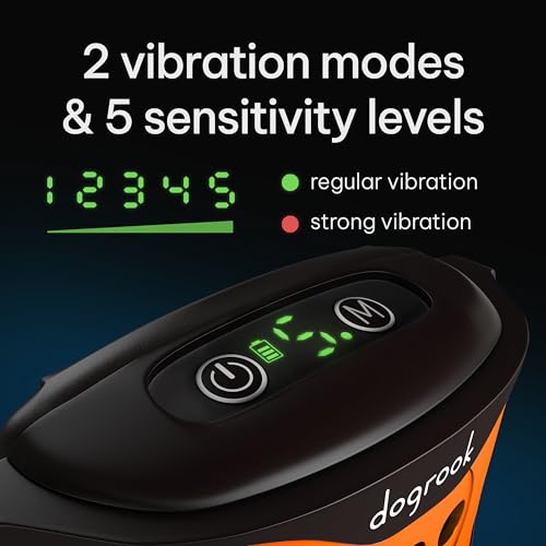Image of DogRook Rechargeable Dog Bark Collar | Smart Collar for Dog Training | Beep & Vibration | No Shock | No Bark Collar | Anti Bark Collar for Dogs | Anti Barking Collar for Dogs - Large, Medium, Small
