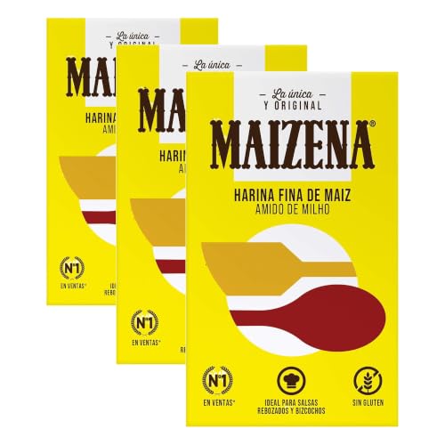 Maizena - Harina Fina de Maíz, 400g (Paquete de 3)