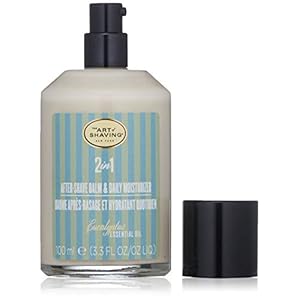 The Art of Shaving After-Shave Balm for Men – Face Moisturizer, Clinically Tested for Sensitive Skin, Eucalyptus, 3.3…