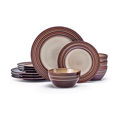 Pfaltzgraff Skylar 12 Piece Dinnerware Set, Service for 4