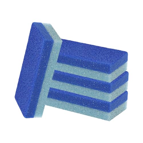 4 spugne per la pulizia dei piedi, per pedicure e pomice, spugne esfolianti, strumenti per la rimozione dei calli