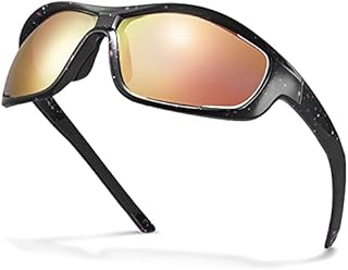 Carfia Retro Polarised Sunglasses for Women UV400 Protection Driving Outdoor Acetate Frame