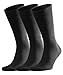 Price comparison product image FALKE Men's Family 3-Pack M SO Socks, Black, UK 8.5-11 (EU 43-46  US 9.5-12) (Pack of 3)