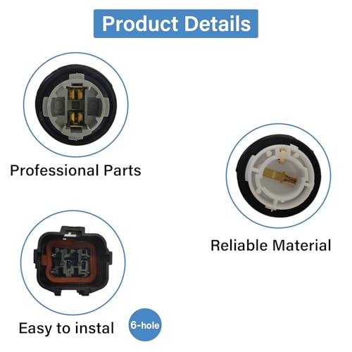 92480-D3010 Tail Lamp Socket and Wire Assembly, Replacement for Hyundai Tucson 2016 2017 2018 by QEWTYI - Used condition - Image 4