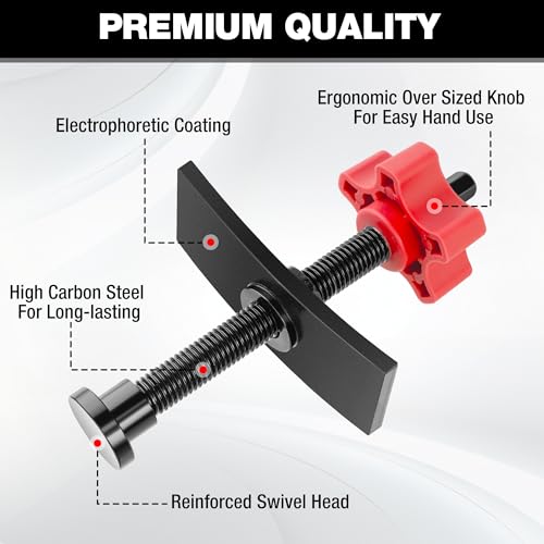 WORKPRO Heavy Duty Brake Caliper Compression Tool with 2 Caliper Hangers by WORKPRO - Used condition - Image 7