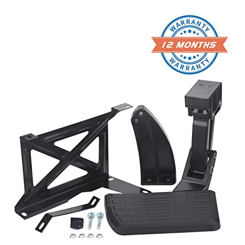 Zonfant Rear Bed Step, Retractable Side Tailgate Step Compatible With 2014-2021 Toyota Tundra, Replace#Pt392-34140 75316-01A #TOP6