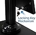 Mount-It! Anti-Theft Tablet Kiosk for iPad Pro | Locking Tablet Stand for iPad Pro 12.9 | Adjustable Tablet Mount Stand for iPad Pro 12.9 Model A1584, A1652, A1670, A1671 | MI-3771B-XL