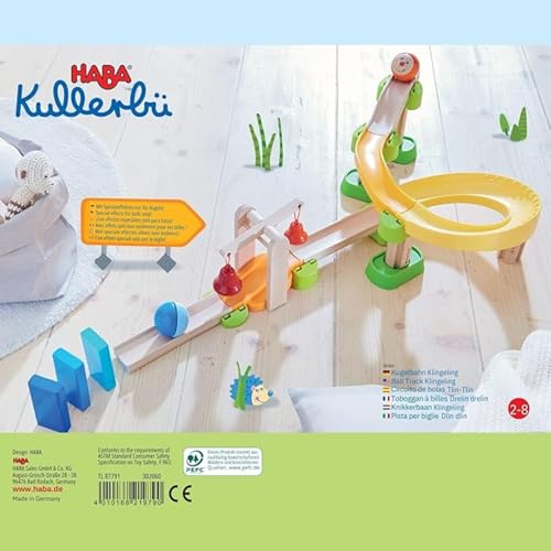 Pista per biglie Kullerbü – Dlin dlin - 23 pz - 7
