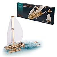 UGEARS Ocean Beauty Yacht - Rompecabezas 3D de madera para