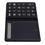 Yoidesu Bluetooth Number Pad Calculator, Slim Foldable 23-Key Numeric Keyboard with Display Calculator and Touchpad, Portable Financial Accounting Keyboard