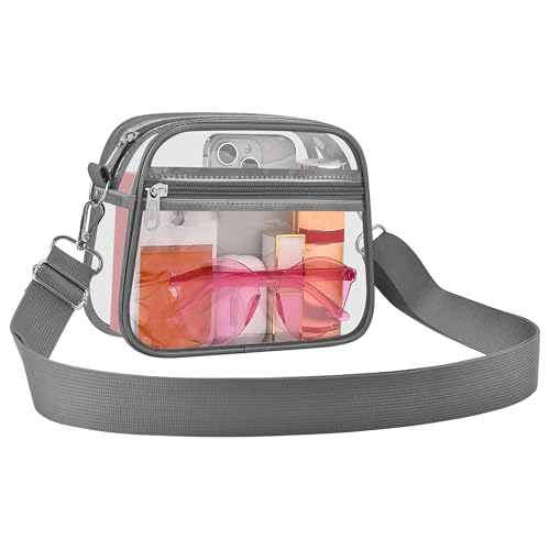 Image of USPECLARE Clear Bag for Stadium Events Clear Sports Fan Handbags Purses