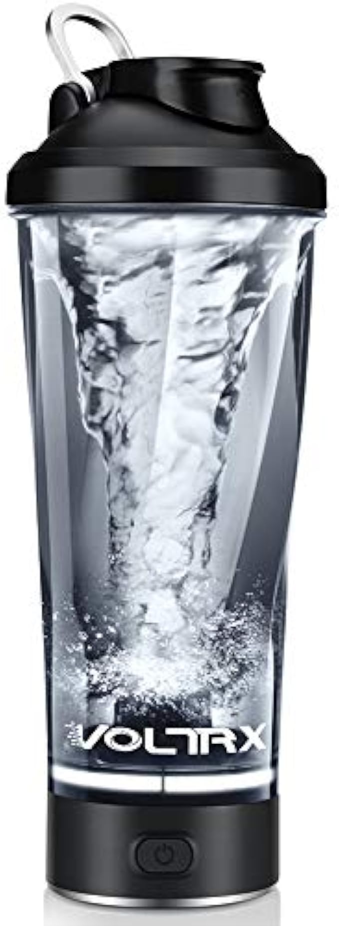 VOLTRX Premium Electric Protein Shaker Bottle, Made with Tritan - BPA Free - 24 oz Vortex Portable Mixer Cup/USB Rechargeable Shaker Cups for Protein Shakes