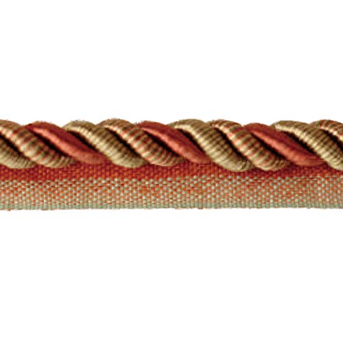 Fenghuangwu 13 Yard Handmade Cord Trim,0.39" Diameter Twisted Cord Trim