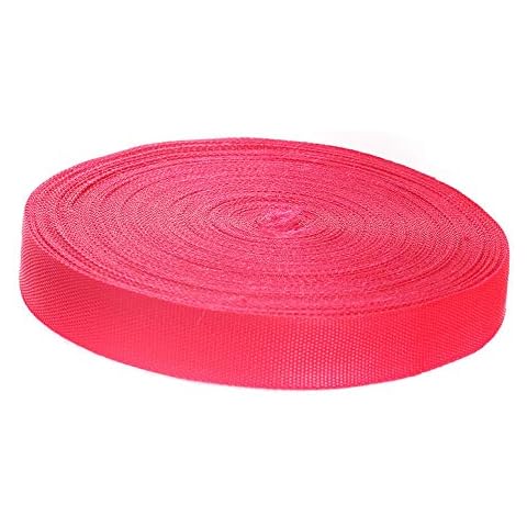 50 Meter x 50mm PP Gurtband - 1,4mm Stark - Gurtband aus Polypropylen - 50 Meter Länge und 50 mm Breite, Rot, TKB5072-red Cover