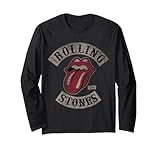 Oficial The Rolling Stones Vintage Tour 1978 Negra Manga Larga