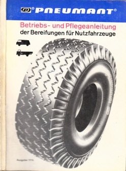 Betriebs- und Pflegeanleitung der Bereifungen für Nutzfahrzeuge