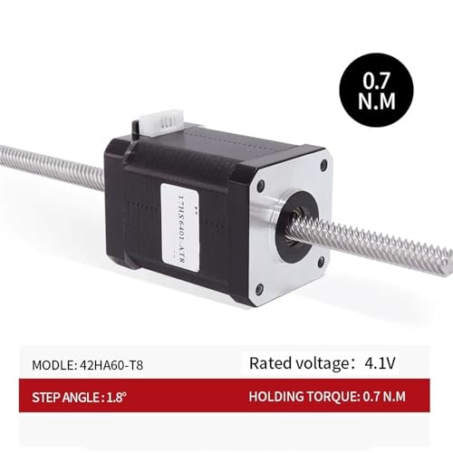 Moteur pas à pas linéaire traversant pour guidage de précision 300mm - 2