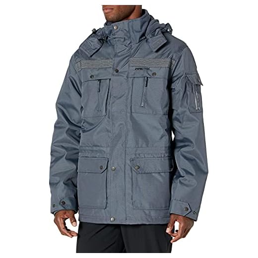 Arctix Men's Performance Tundra Jacket With Added Visibility, X-Large, Steel
