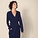 Amazon Essentials Women's Lightweight Waffle Full-Length Robe (Available in Plus Size), Navy, XX-Large