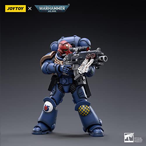 Joytoy Warhammer 40K 1/18 Action Figure Mecha Joy Toy Model Toys Ultramarines Heroes Of The Chapter Brother Veteran Sergeant Castor #TOP5