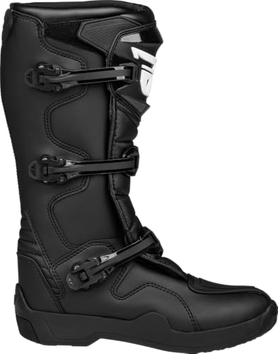 Fly Racing Maverik LT Riding Boots (Black/Black LT, 10)