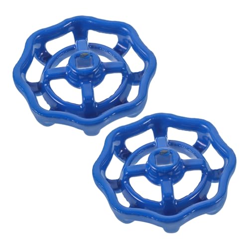 HEALSOPTHY 2 pezzi Manopola Valvola Rubinetto in Fuso per Sostituzione Valvola Acqua Robusta per Rubinetti Valvole Arresto e Saracinesche