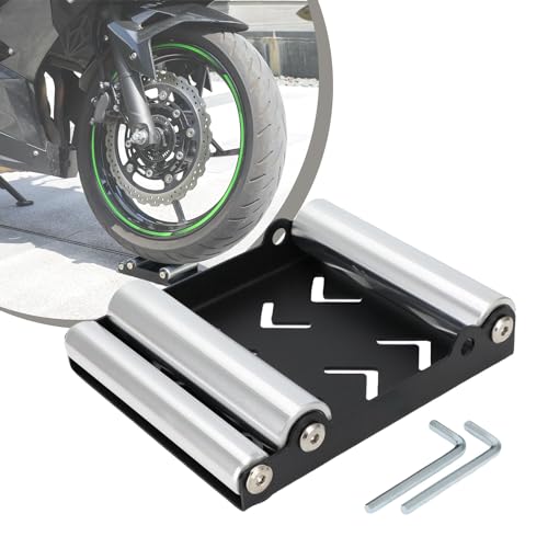 Nettoyage Roue Moto Facile avec ce Support Rouleau Universel