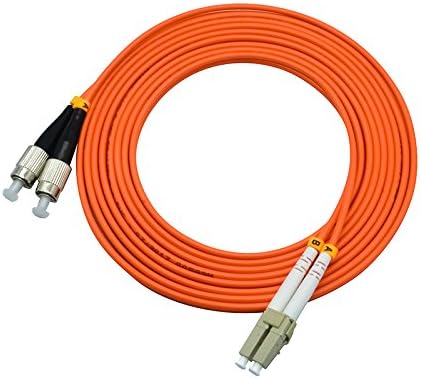 50Meters 160ft SC to ST Duplex 50/125 OM2 Multimode Fiber Optic Cable Jumper Optical Patch Cord SC-ST