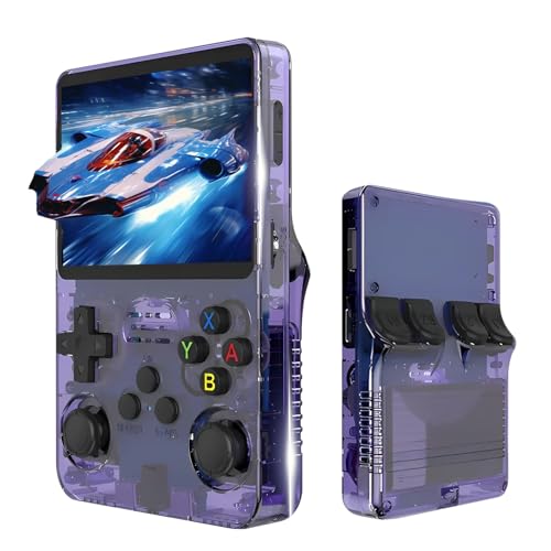 R36S Handheld Game Console 15000+ Preloaded Classic Games, 4.3-in...