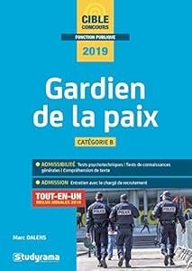 Couverture du livre de Gardien de la paix