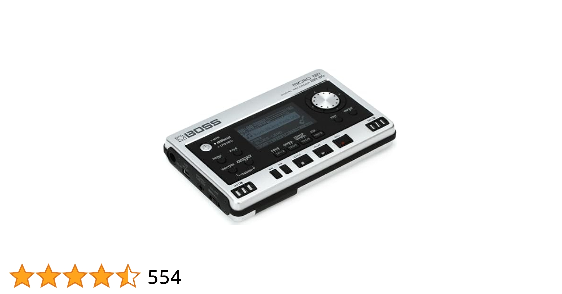 BOSS BR-80おまけ付き BOSS / MICRO BR BR-80 ボス -純正ACアダプター、ヘッドフォン
