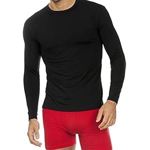Thermajohn Thermal Shirts for Men Long Sleeve Thermal Compression Shirts for Men Base Layer Cold Weather