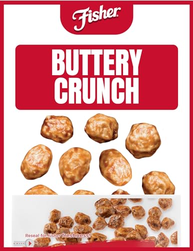 Fisher Snack Butter Toffee Peanuts, 42 Ounces (Pack of 1), No Artificial Colors or Flavors, 100% Recyclable - Thumbnail 3