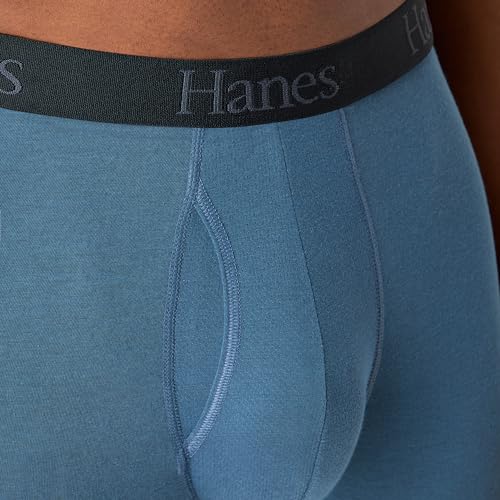 Image of Hanes Men's Total Support Pouch Men's Boxer Brief Underwear, Anti-chafing, Moisture-wicking Odor Control, 3-pack