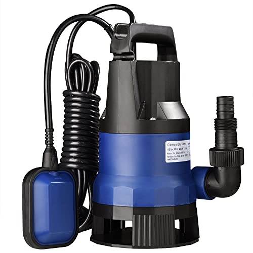 Yescom 1/2 HP Submersible Water Pump 2113GPH 400W Automatic Float Switch Clean/Dirty Water Pumps for Swimming Pool Garden Tub Pond Flood Drain Yescom 1/2 HP Submersible Water Pump 2113GPH 400W Automatic Float Switch Clean/Dirty Water Pumps for Swimming Pool Garden Tub Pond Flood Drain