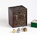 Kakapopo TCG M01C Wooden Deck & Counter Box with Protector Storage for TCG, MTG Magic, FaB, YGO, EDH, Commander, Box, Dice, DnD Spell