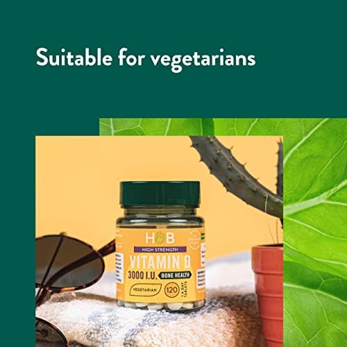 Holland & Barrett Vitamin D 3000 I.U. 75ug 120 Tablets