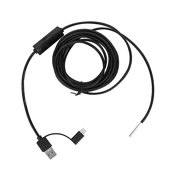 WiFi-Endoskop, 3,9 mm wasserdichtes Endoskop, hochauflösendes wasserdichtes Endoskop, mit einer hochauflösenden Kamera mit 1280 x 720,6 einstellbaren LED-Leuchten(3,5 m) – Bild 3