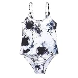 MNSWR Bikini Fille Maillot De Bain Filles Bikini Enfant Deux Pièces,Maillot De Bain Hawaïen Fleuri Fille Maillot De Bain Bébé Et Enfant 1 Pièce Maillot Foot Italie Enfant Halter Triangle 13-14 Ans