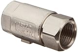 Apollo 62-100 Series Stainless Steel Check Valve, Ball Cone, 1' NPT Female