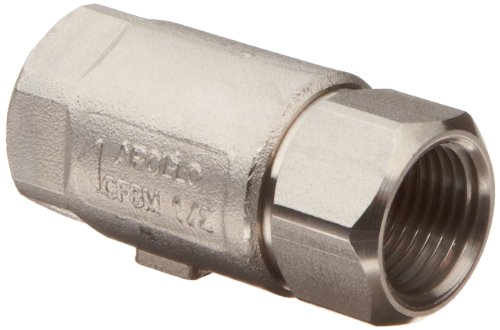 Apollo 62-101-01 Stainless Steel Check Valve, Ball Cone, 1/4