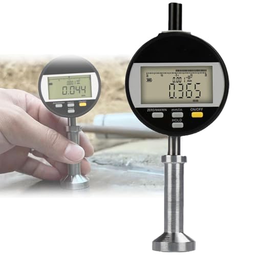 Digital Surface Roughness Tester, Handheld Surface Roughness Tester, Measuring Range: 0-6.5mm, Measuring Accuracy: ±0.003mm, Metric and Imperial Convertible