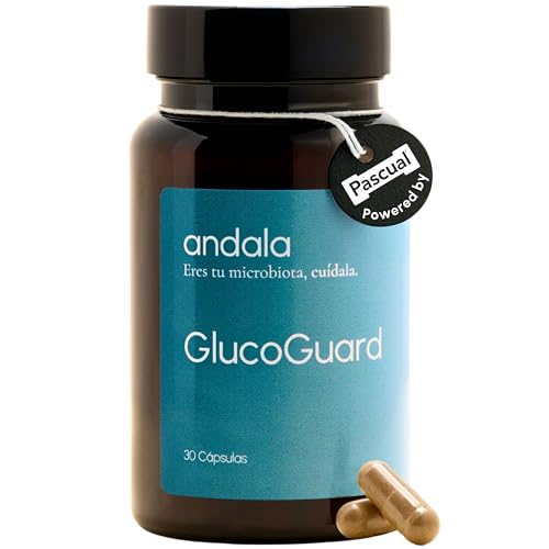 Andala GLP1 Reducose + Probioticos Reduce Apetito y Picos Glucosa - Morera Blanca, Canela de Ceylan, Resveratrol - Reduce Azúcar en Sangre, Antojos y Mejora Energía - GlucoGuard 30u