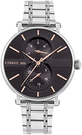 Cerruti 1881 Scorrano Men's Analogue Quartz Watch with Grey Dial