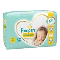 Pampers Windeln Größe 0 (<3 kg), Premium Care Windeln, 30 Stück, Bester Komfort und Schutz empfindlicher Haut von Pampers – Ansicht 2