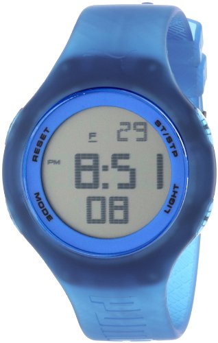 PUMA Unisex PU910801024 Drop Blue Digital Watch