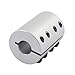 uxcell 12.7mm to 15mm Shaft Coupling 45mm Length 32mm Diameter Coupler Aluminum Alloy Joint Motor for 3D Printer CNC Machine DIY Encoder