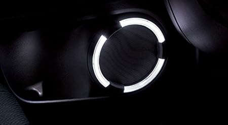 Amazon Honda ホンダ Vezel ヴェゼル Ledスピーカーリング ドアポケットイルミネーション ホワイト 16 3 次モデル 08e T7a 010a ライト 照明アクセサリー 車 バイク