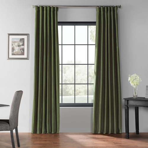 HPD Half Price Drapes Faux Silk Blackout Curtains For Room Decor Vintage Textured (1 Panel), PDCH-KBS2BO-84, 50 in x 84 in, Off White HPD Half Price Drapes Faux Silk Blackout Curtains For Room Decor Vintage Textured (1 Panel), PDCH-KBS2BO-84, 50 in x 84 in, Off White