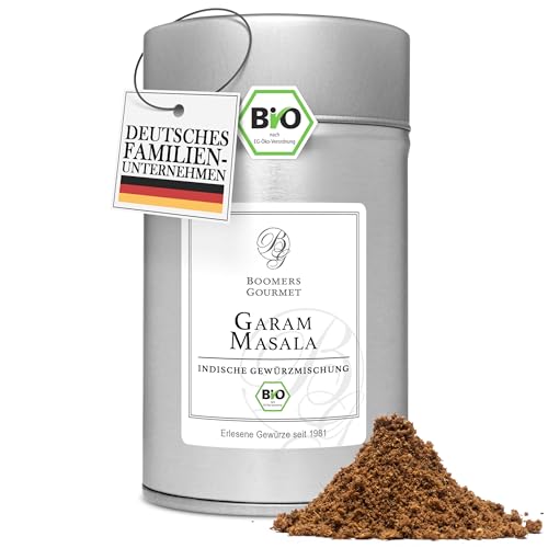 Boomers Gourmet - BIO Garam Masala I indische Gewürzmischung Garam Masala Gewürz Bio - 80 g